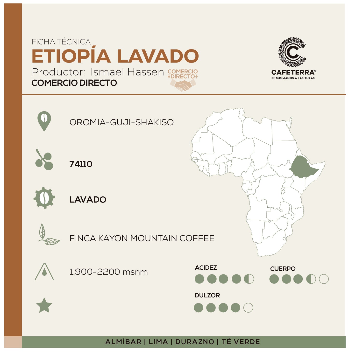 Café Etiopía - Kayon Mountain Lavado