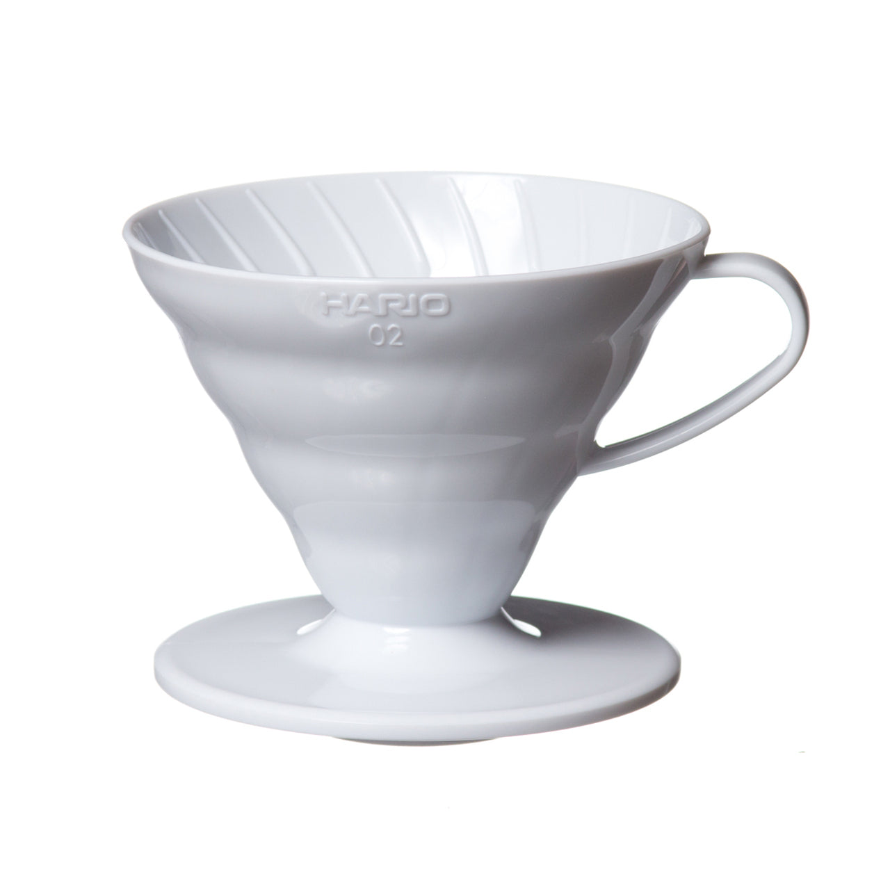 Dripper V60 - 02 Blanca Plástico
