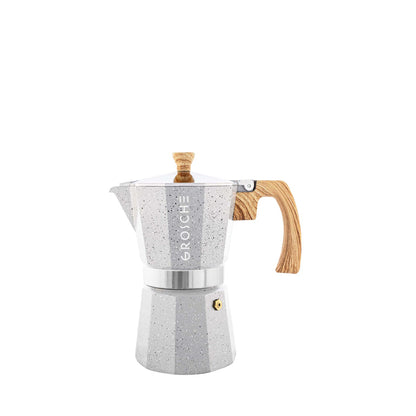 Cafetera Moka Grosche Milano Stone Grey