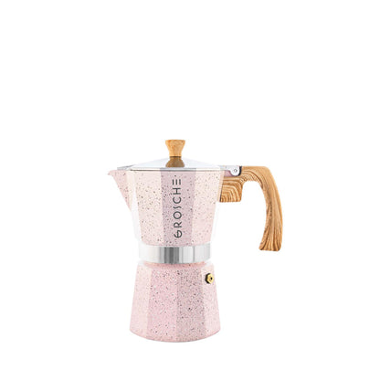 Cafetera Moka Grosche Stone Pink