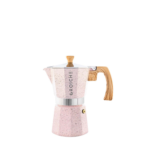 Cafetera Moka Grosche Stone Pink