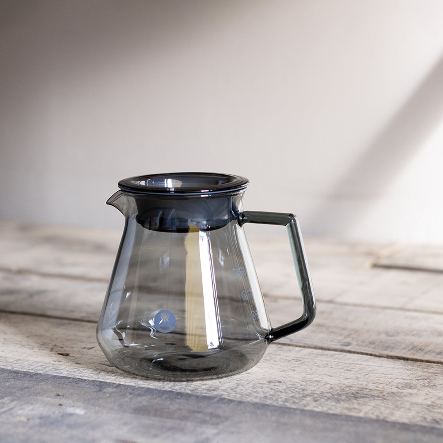 Timemore Glass Coffee Server Gris Ahumado