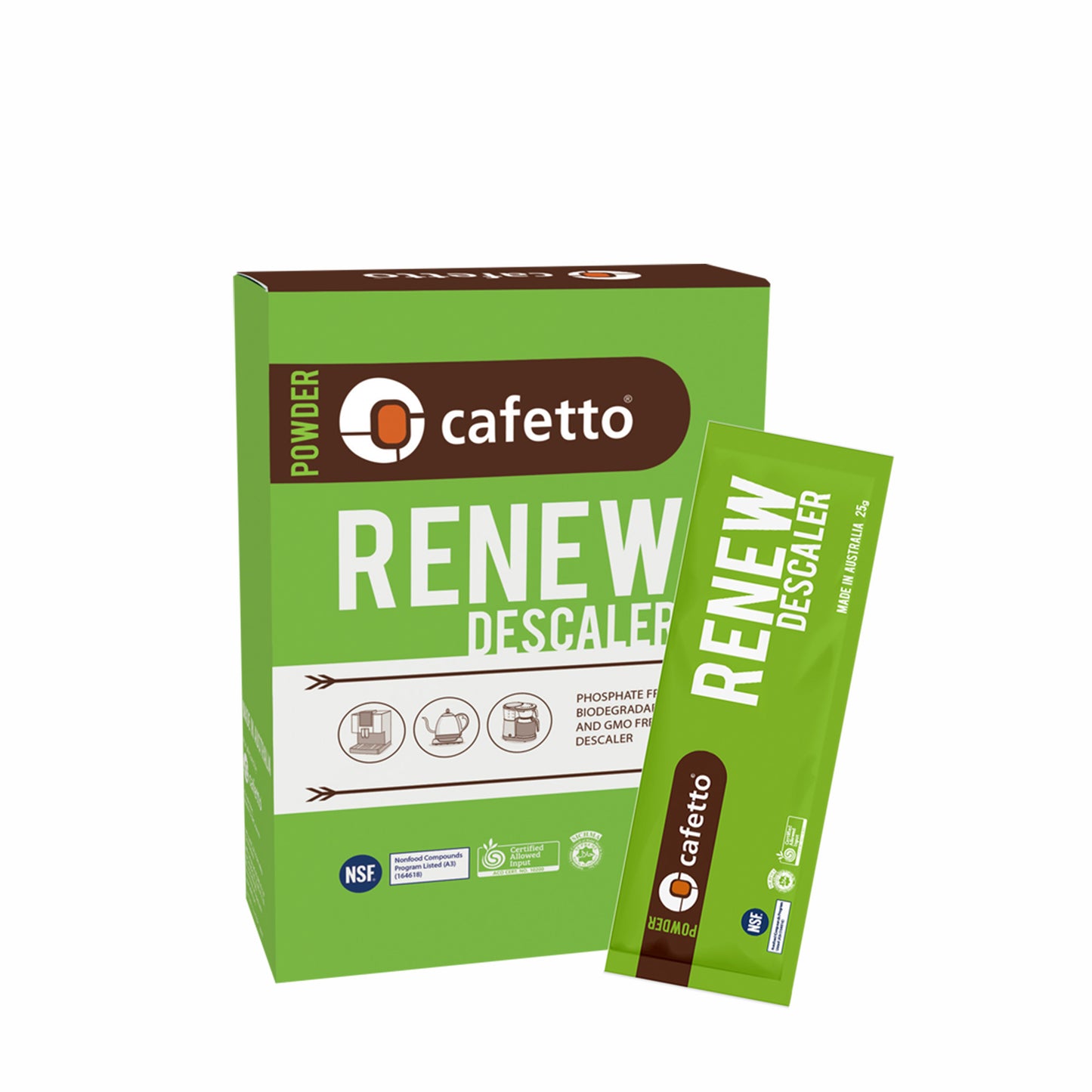 Renew Descaler Caja 6 x 25g Sachets