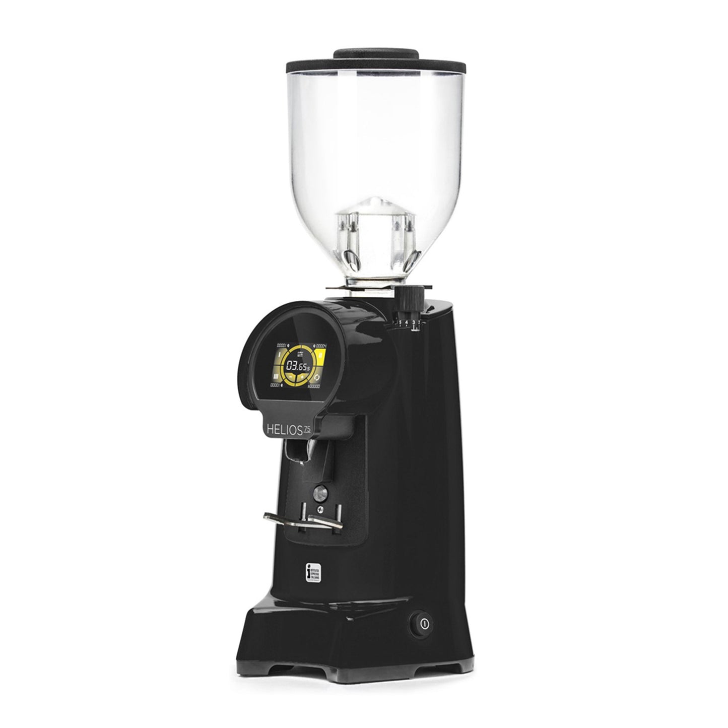 Molino Eureka Helios 75 mm Negro