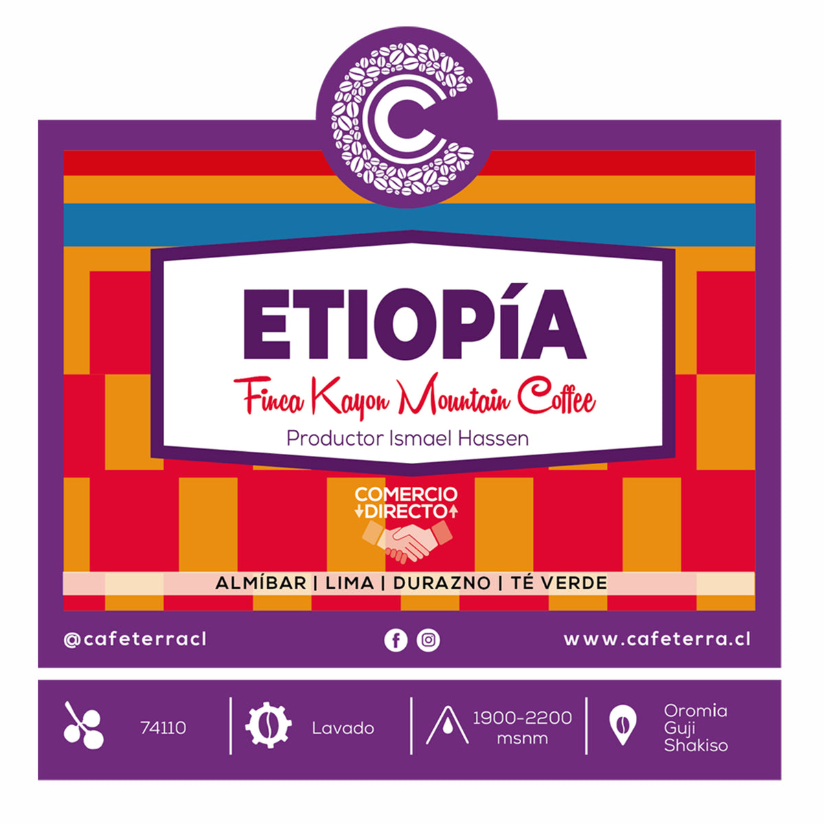Café Etiopía · Kayon Mountain · Lavado