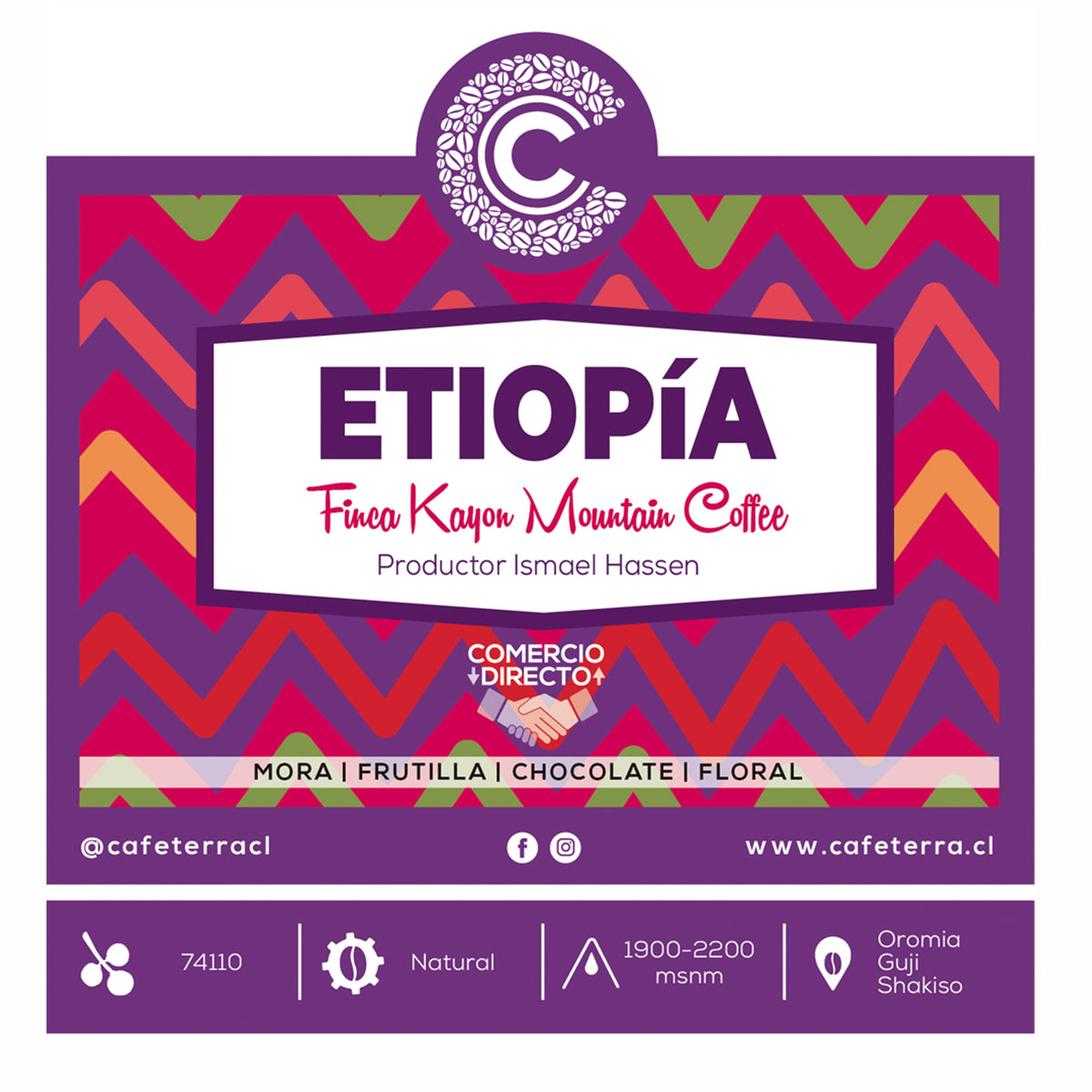 Café Etiopía · Kayon Mountain · Natural