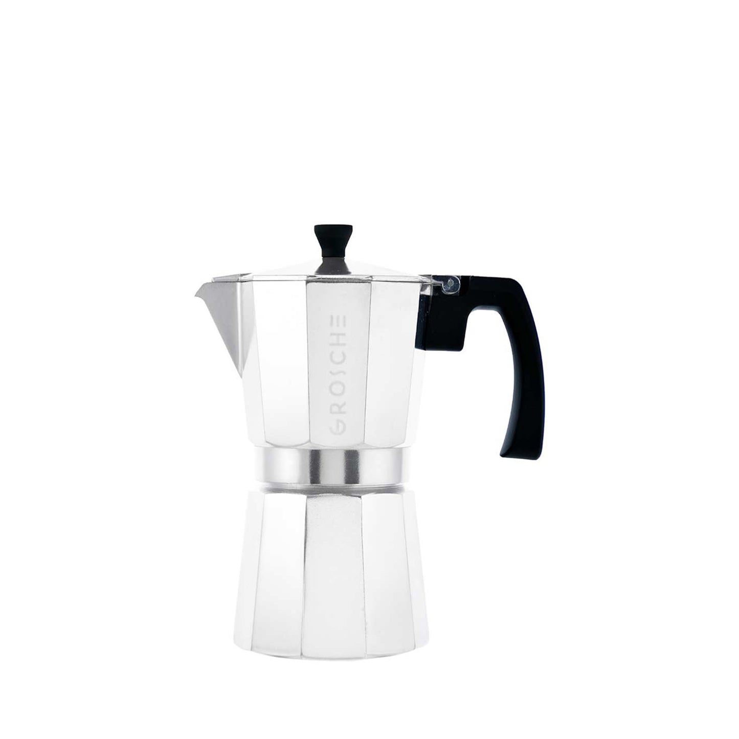 Cafetera Moka Grosche Milano Plata