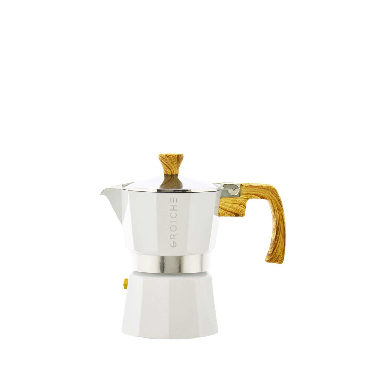 Cafetera Moka Grosche Milano Blanca