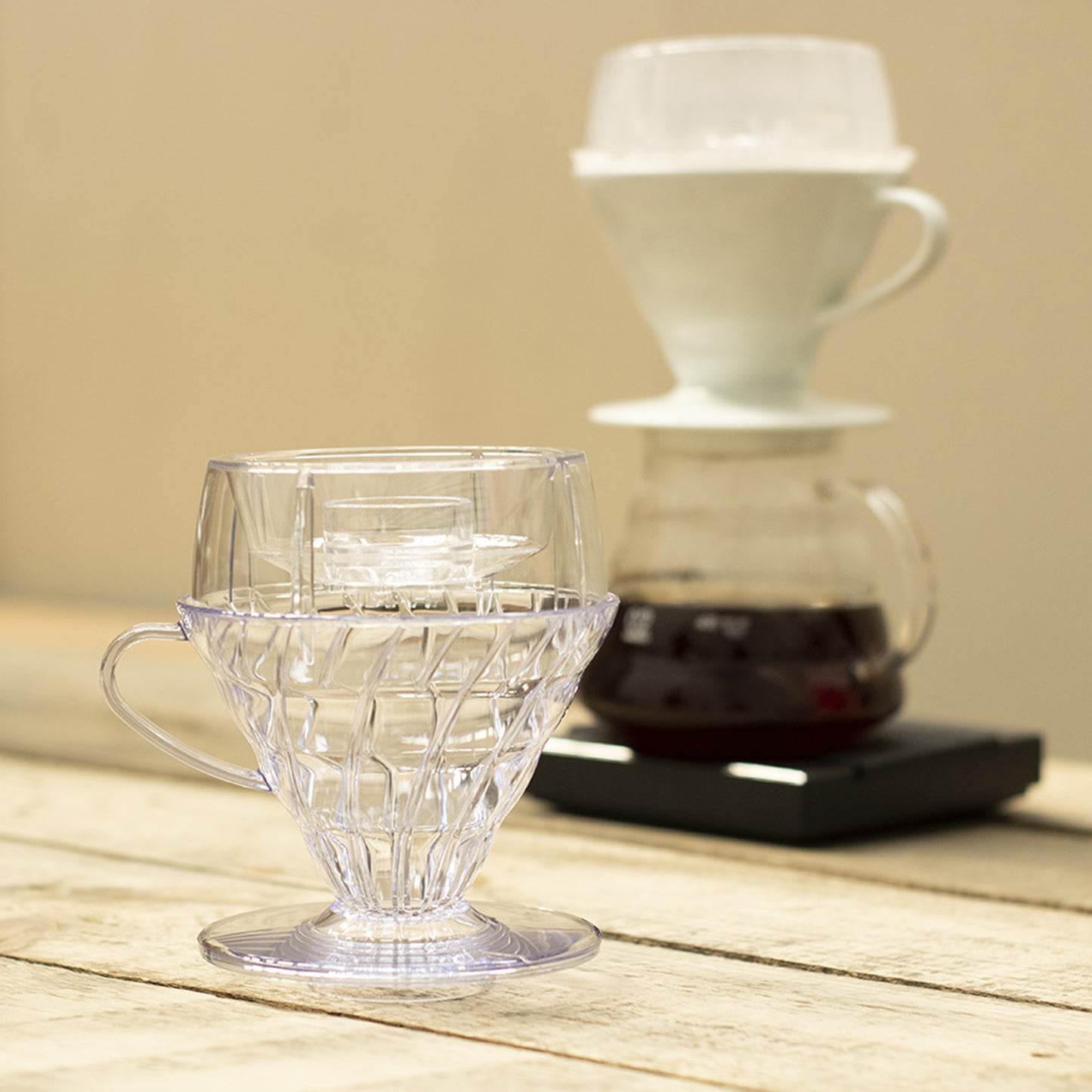 Set V60 Drip Assist Transparente