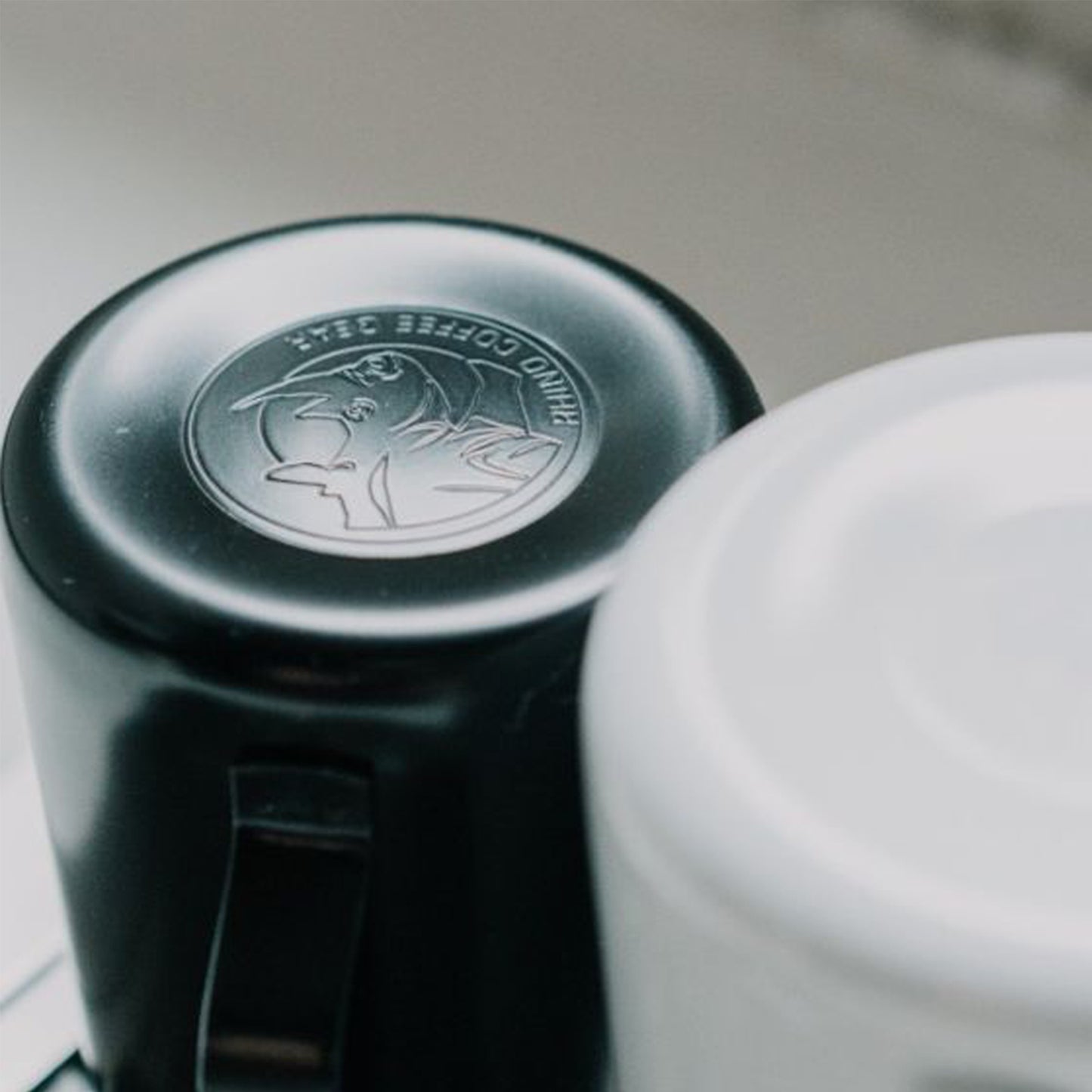 Rhino Professional Milk Pitcher Black 12-20 oz