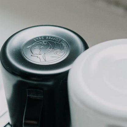 Rhino Professional Milk Pitcher Black 12-20 oz