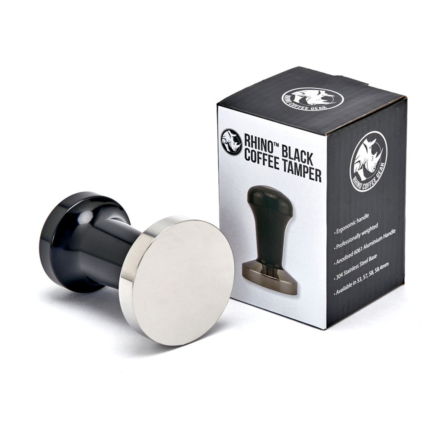 Rhino Tamper Black (53mm - 58mm - 58,4mm)