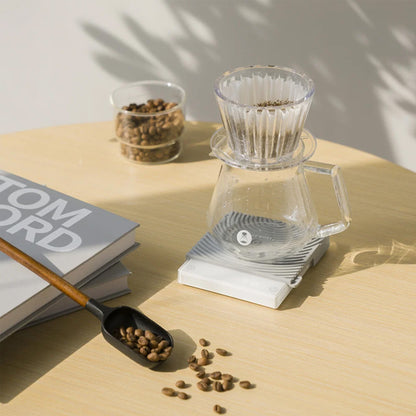 Balanza Timemore Mini Espresso Blanca