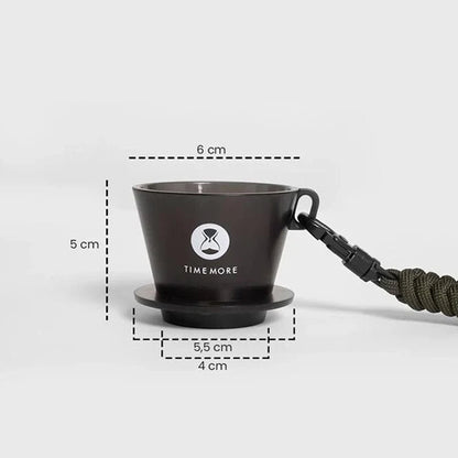 Timemore B75 Tasting Cup – Transparent Black