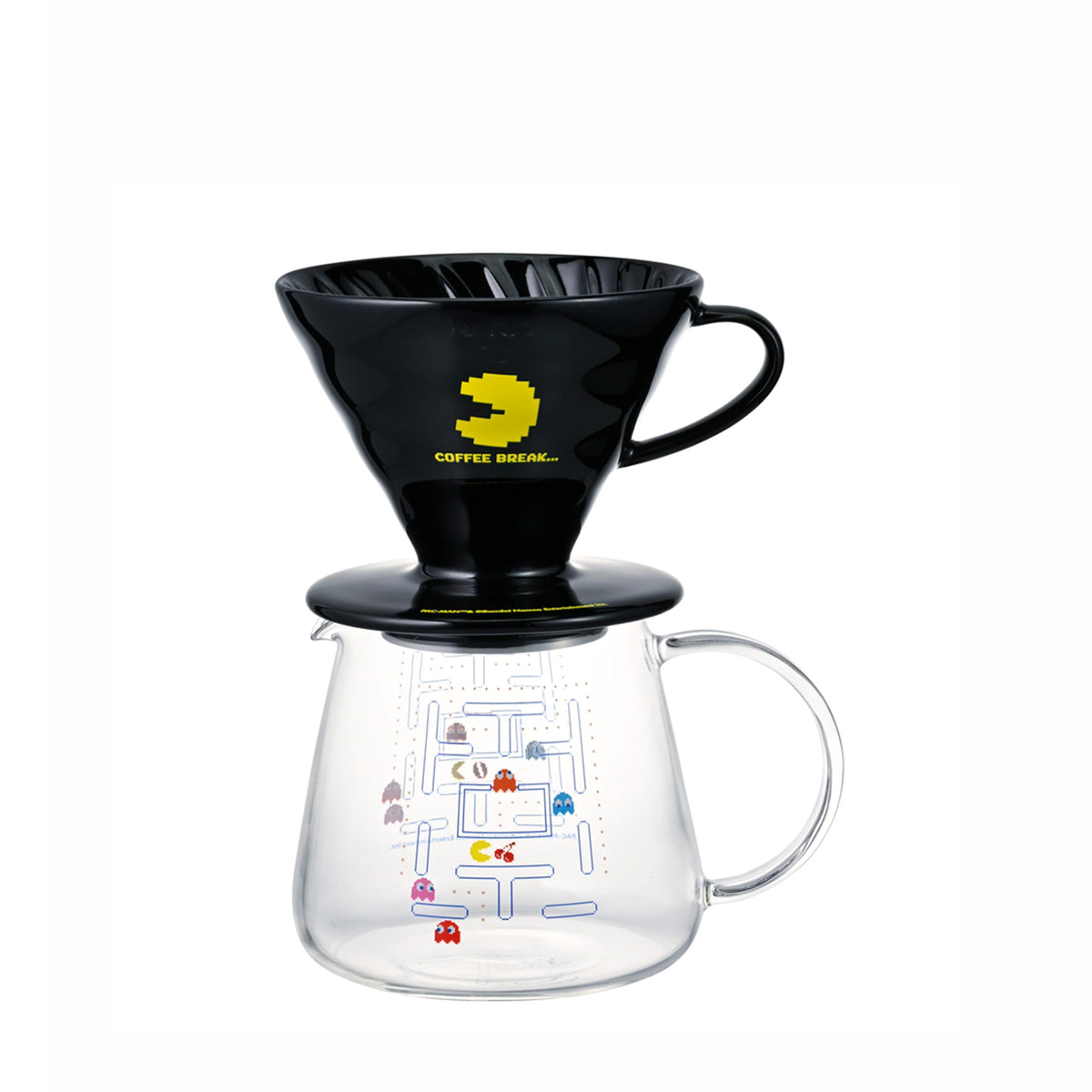 Set Dripper V60 Ceramic PAC-MAN