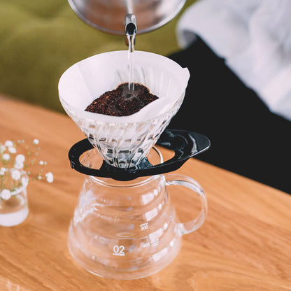 Dripper V60 Glass Coffee 02 Negro