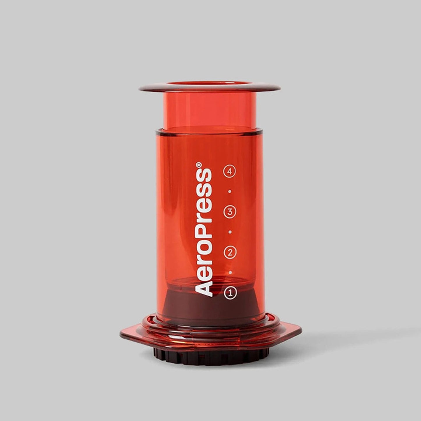 Aeropress Clear Red