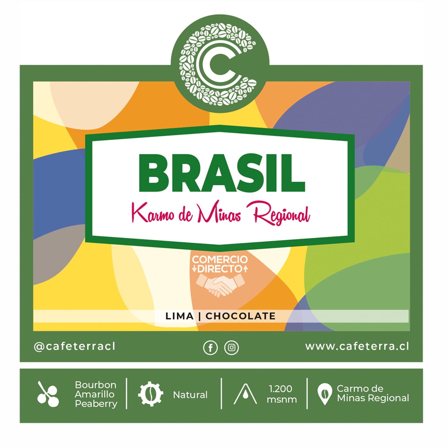 Café Brasil - Carmo de Minas Peaberry Natural