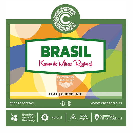Café Brasil - Carmo de Minas Peaberry Natural