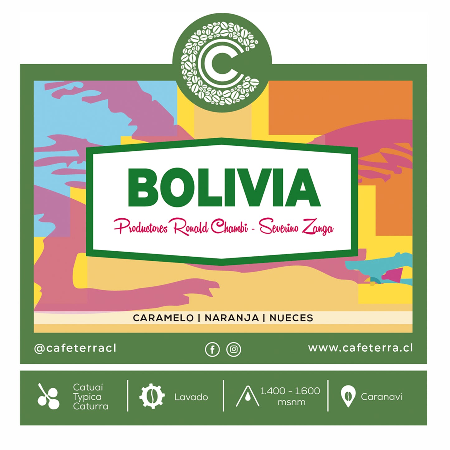 Café Bolivia · Caranavi · Catuai Lavado
