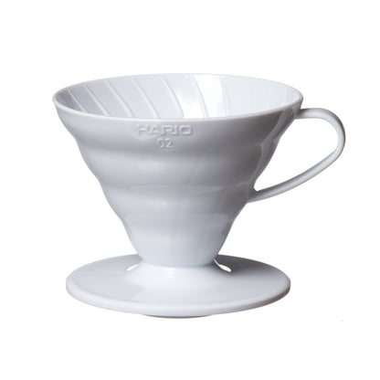 Dripper V60 - 02 Blanca Plástico