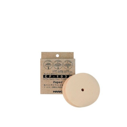 Filtro de Papel Para Sifón 100 Unidades