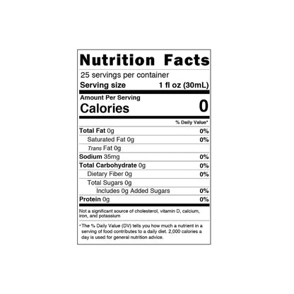 Syrup Vainilla Sin Azucar Barista 22