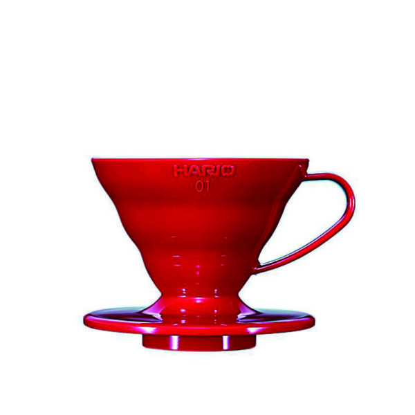 Hario V60-01 Rojo - Cafeterra