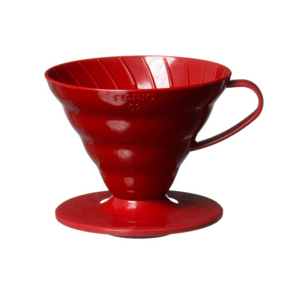 Hario V-60 #02 Rojo - Cafeterra