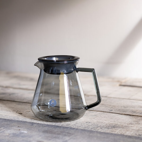 Glass Coffee Server Black Timemore - Cafeterra